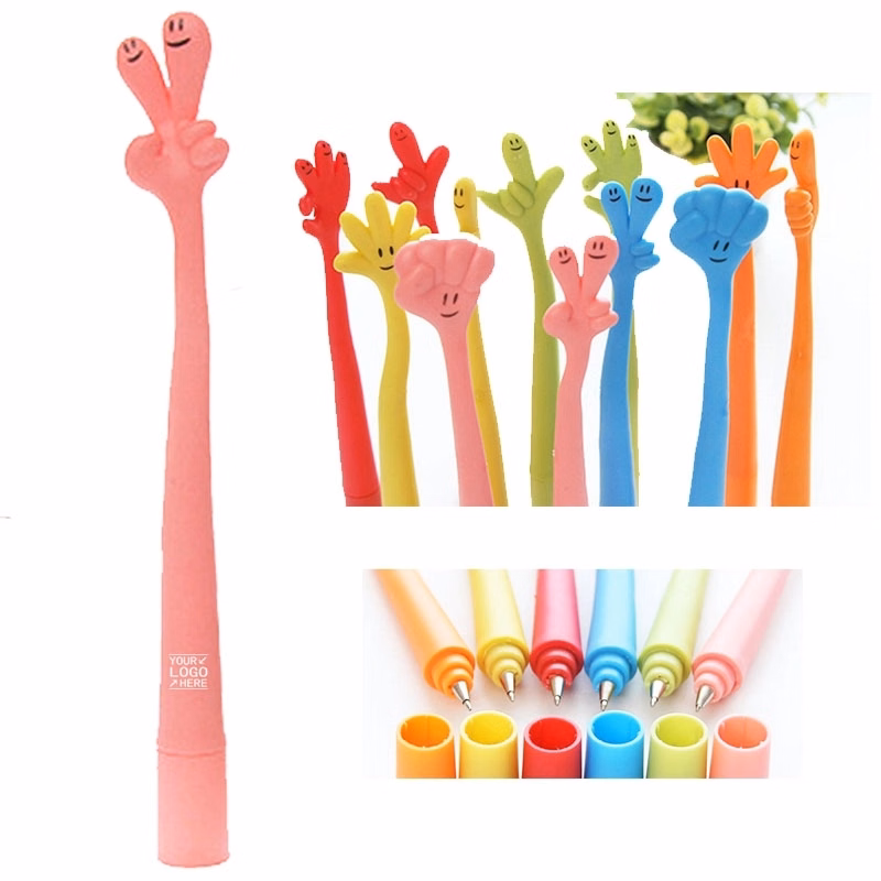 Silicone Gesture Ballpoint Pen
