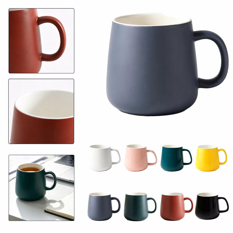 Morandi Color Ceramic Coffee Cup