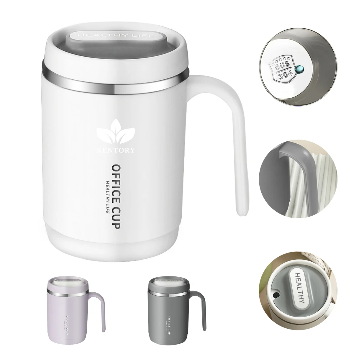 16 Oz Coffee Mug Insulated With Lid 1