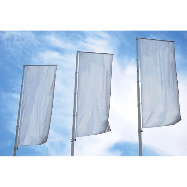 Blank 200D Nylon Standard Tower Flags 12' x 22"