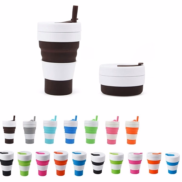 Folding Travel Silicone Water Cup