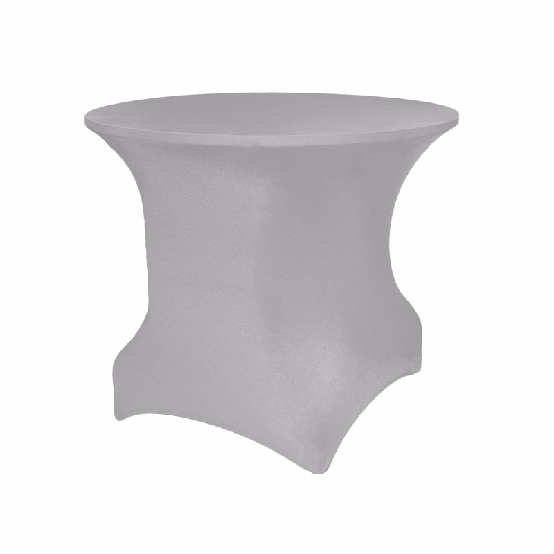 Non-Printed 36" Round Spandex Stretch Table Cover