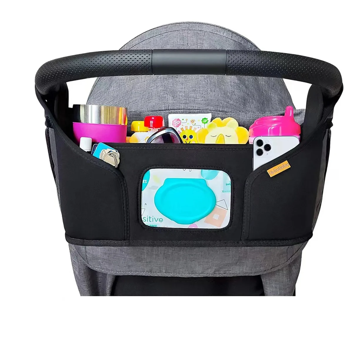 Large Storage Space Baby Stroller Organizer 1