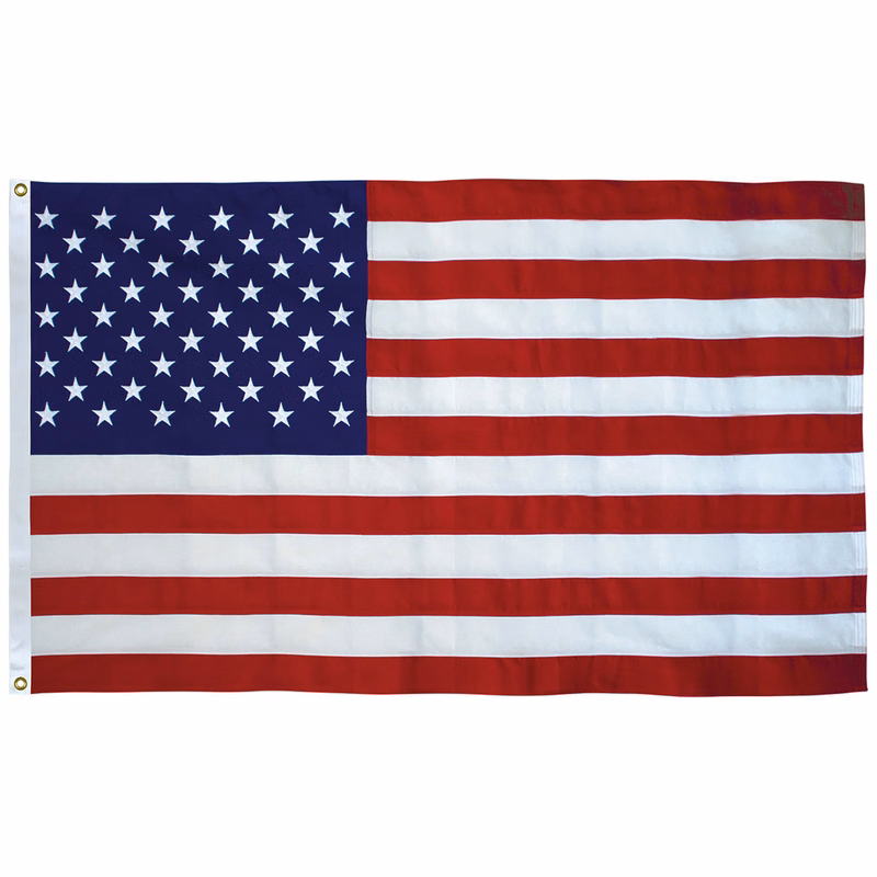 2.5' x 4' Tough Tex U.S. Flag with Heading and Grommets