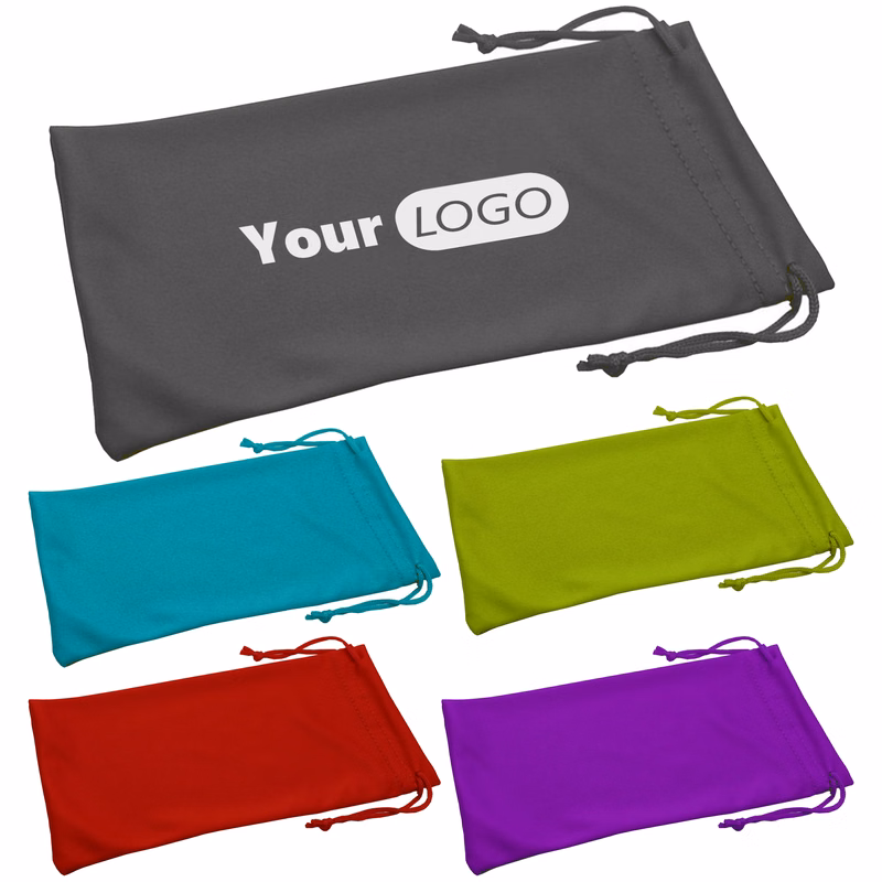 Microfiber Cloth Soft Drawstring Pouch