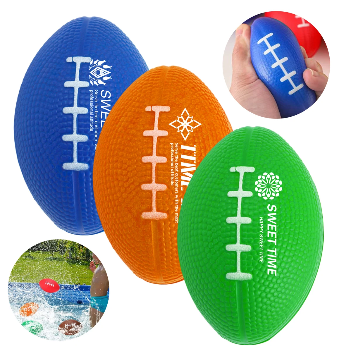 Mini Foam Football Stress Reliver 1