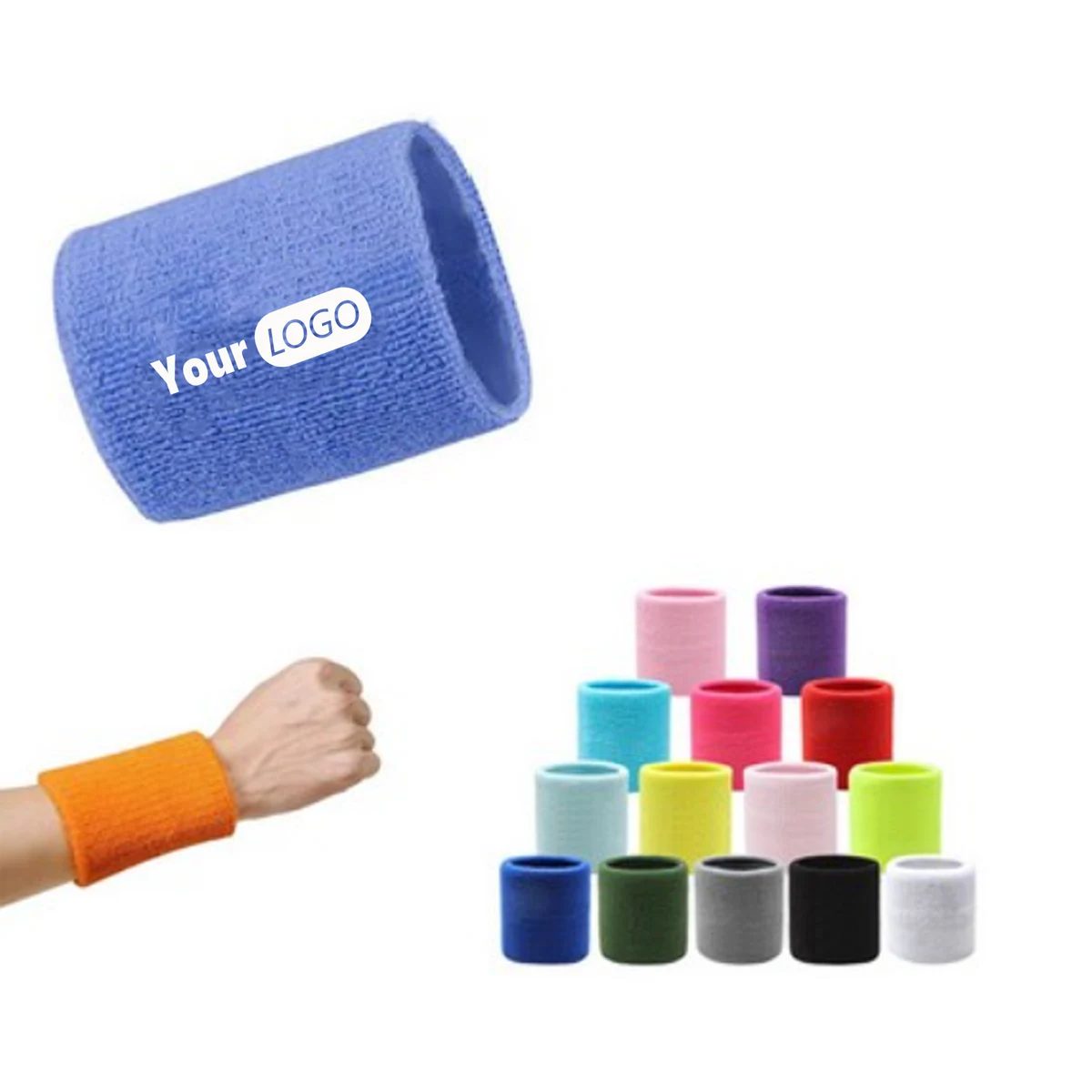Embroidery Sports Wrist Band 1