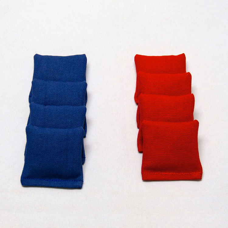 (8) Mini 2.5" Canvas Bag Toss Bags