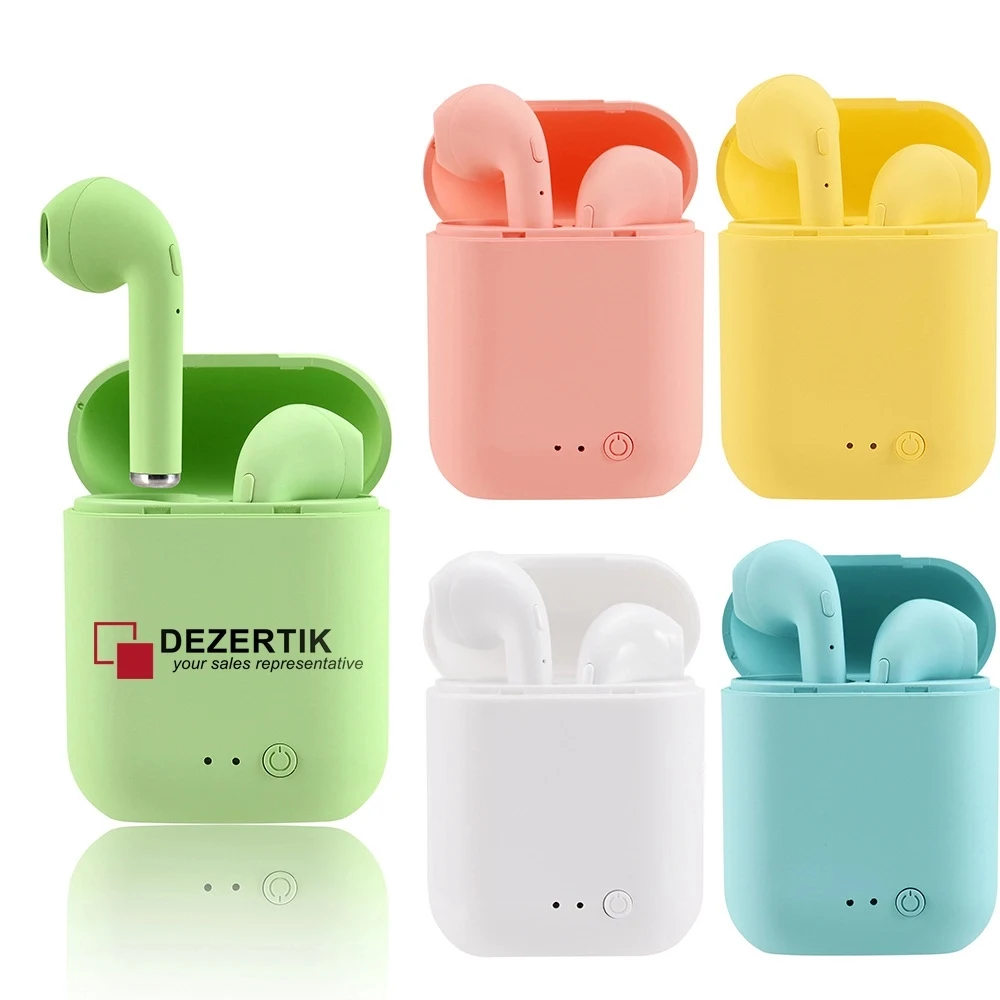 Mini Wireless Earbuds W/ Charger 1