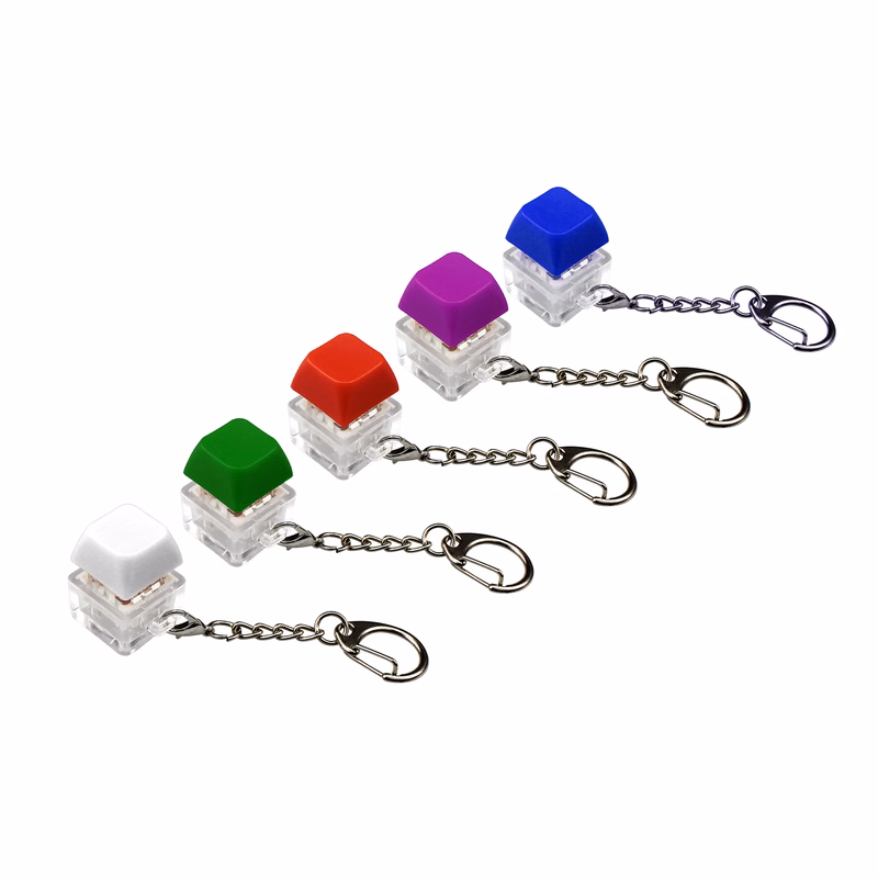 Keycap Fidget Keychain