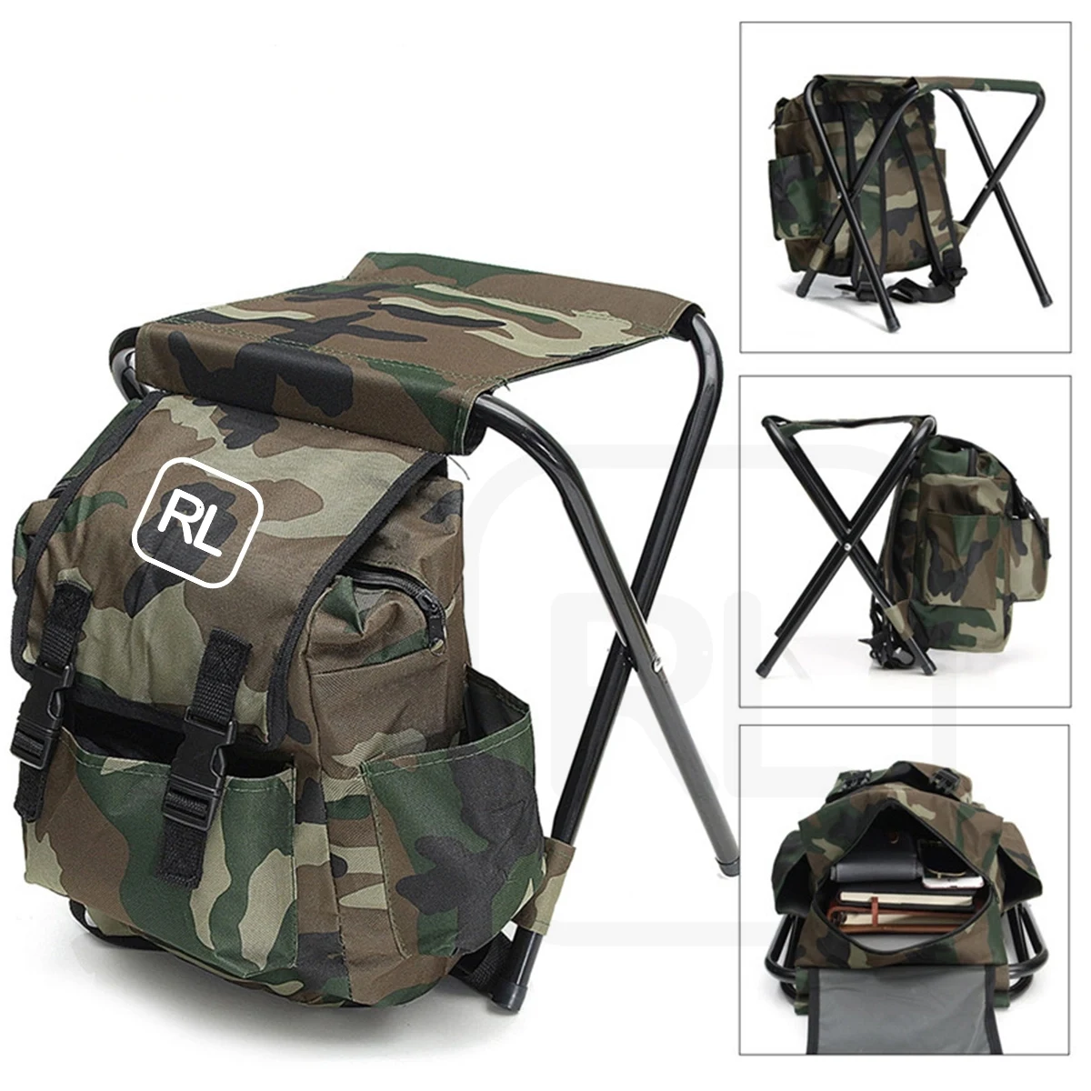 Foldable Fishing Chair Backpack 1