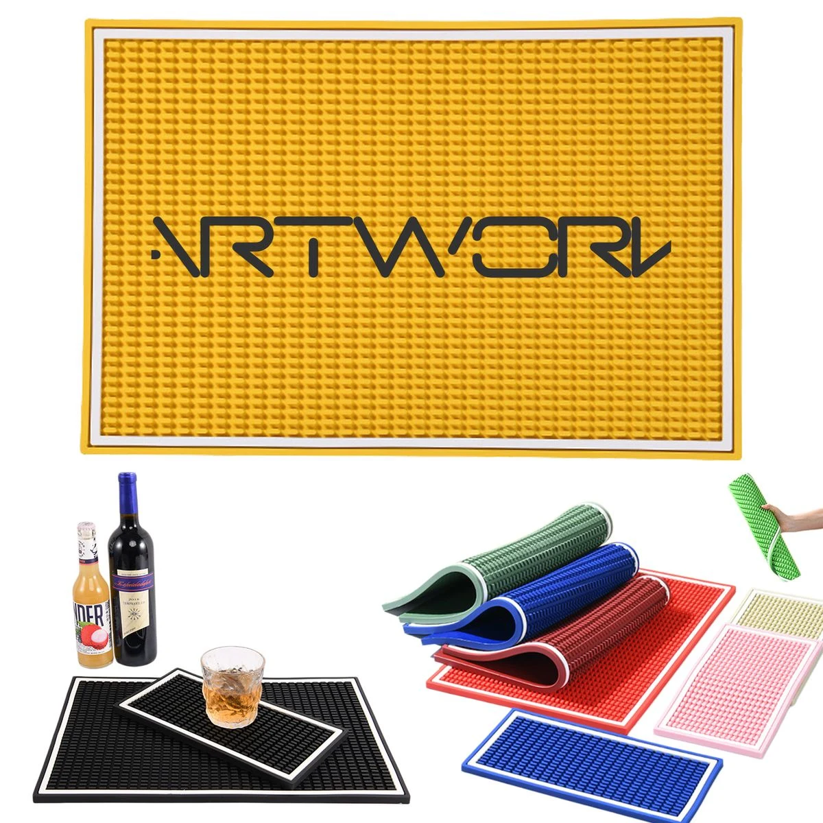 PVC Bar Service Non-Slip Mat 1