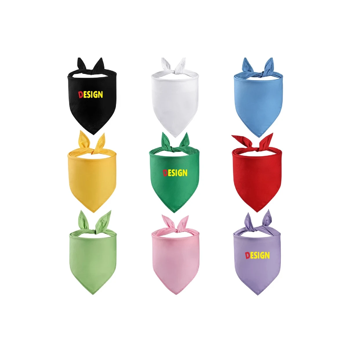 Pet Triangle Bibs Bandana MOQ 50PCS 1