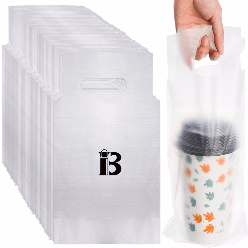 100pcs Plastic Drink Bags Cup Holder