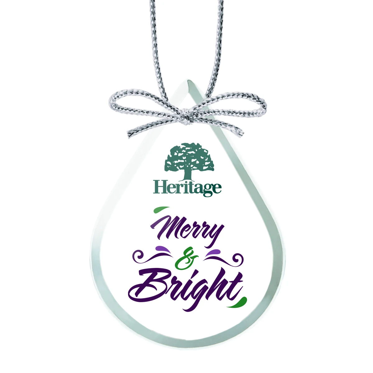 Jade Ornament - Teardrop VividPrint™ 1