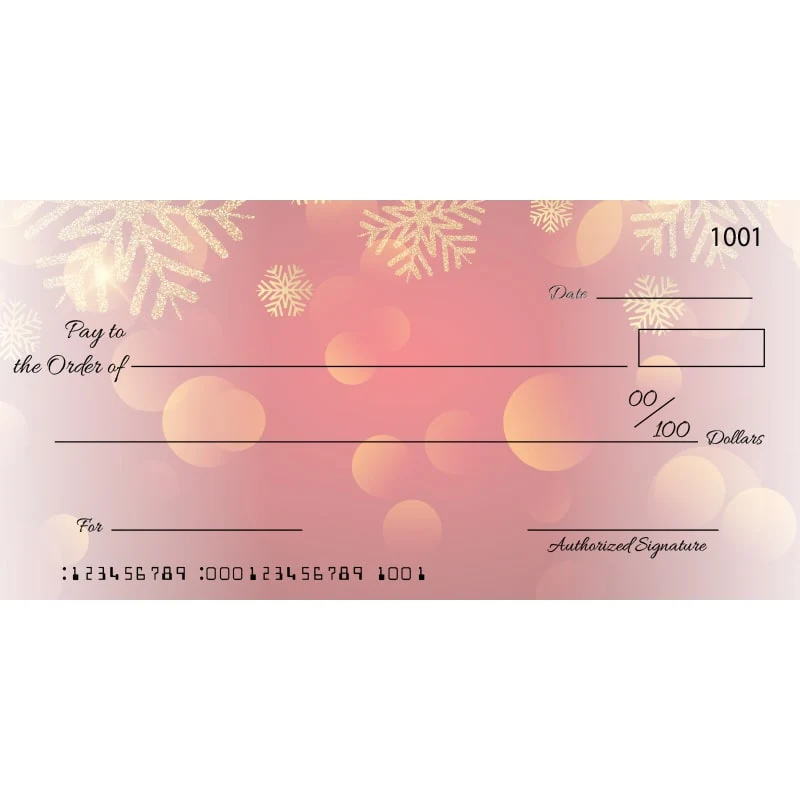 Custom Christmas Big Checks 1