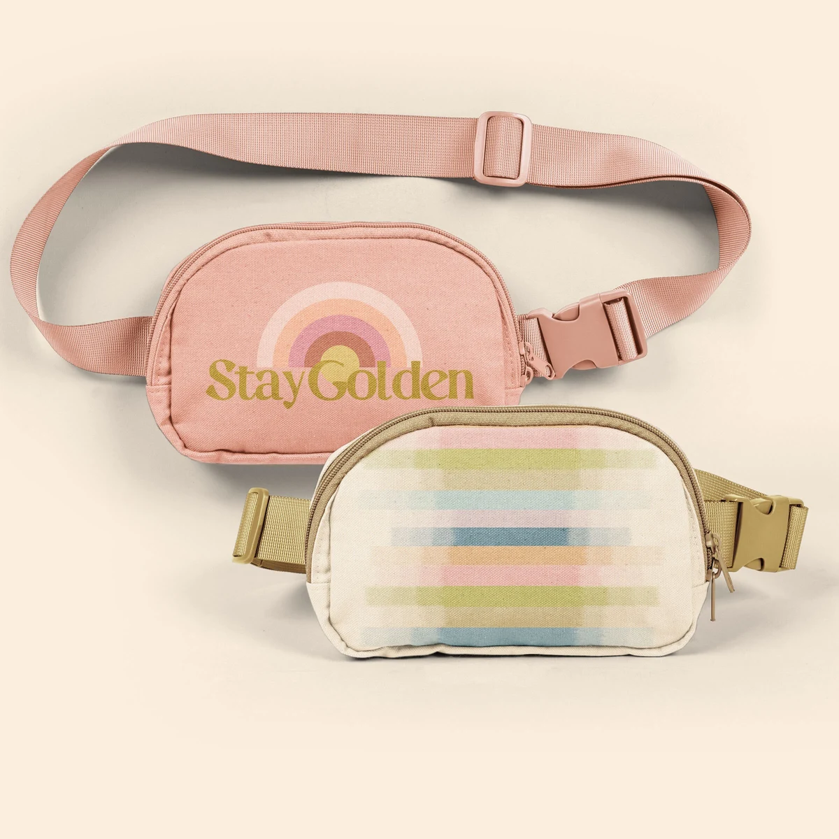 SIMPLE BELT BAG - 4CP PIGMENT DYED CANVAS 1