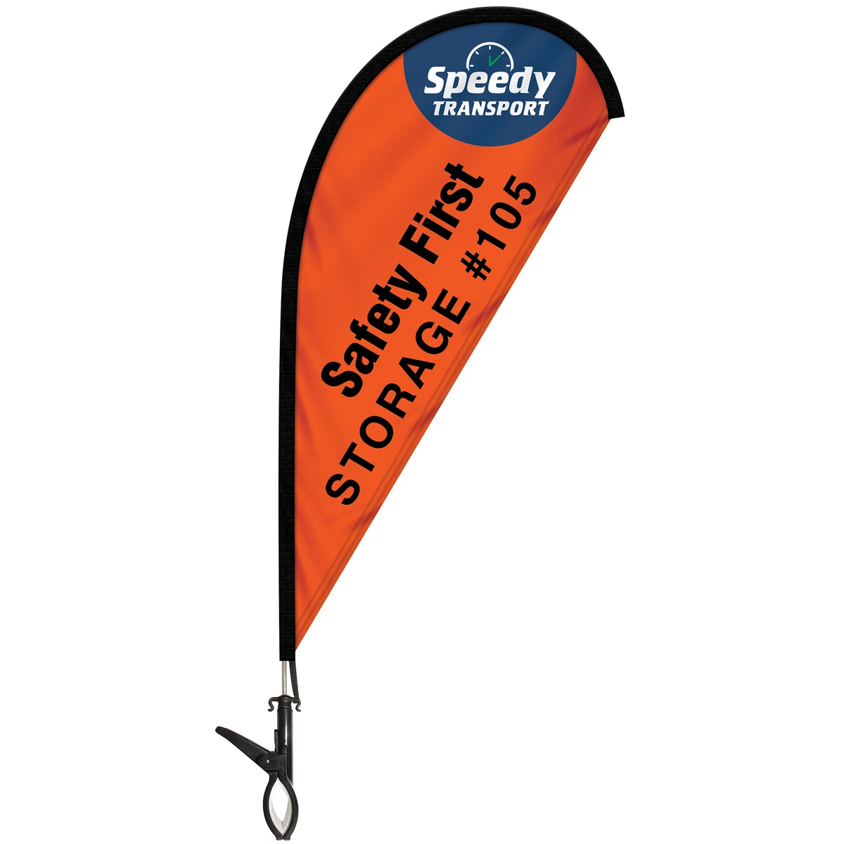 Mini Teardrop Banner with Clip 1