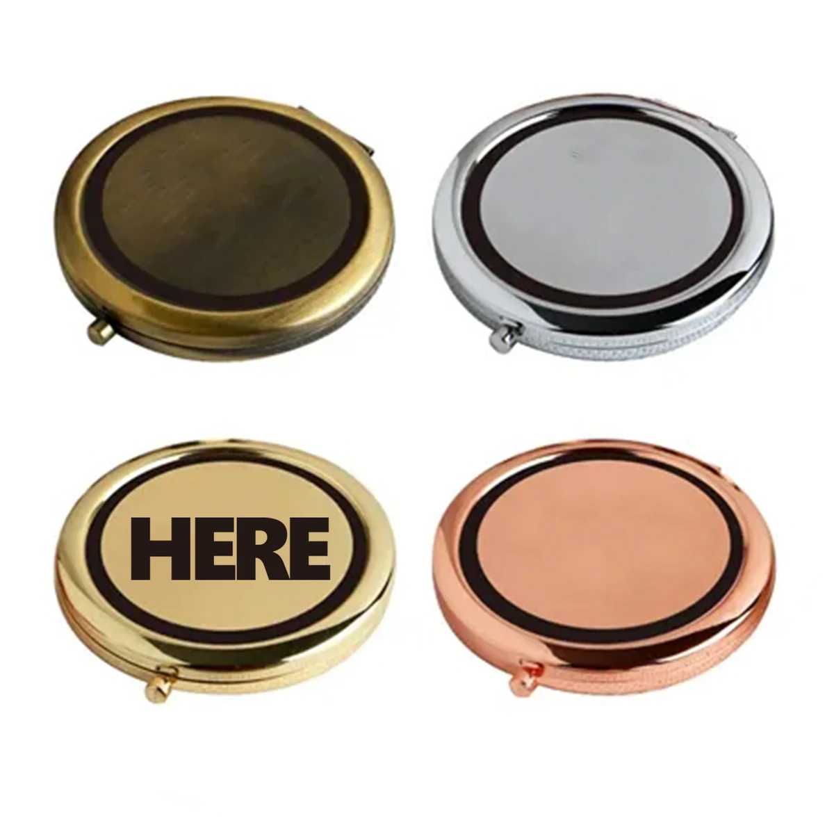 Foldable Handheld Makeup Mirror 1