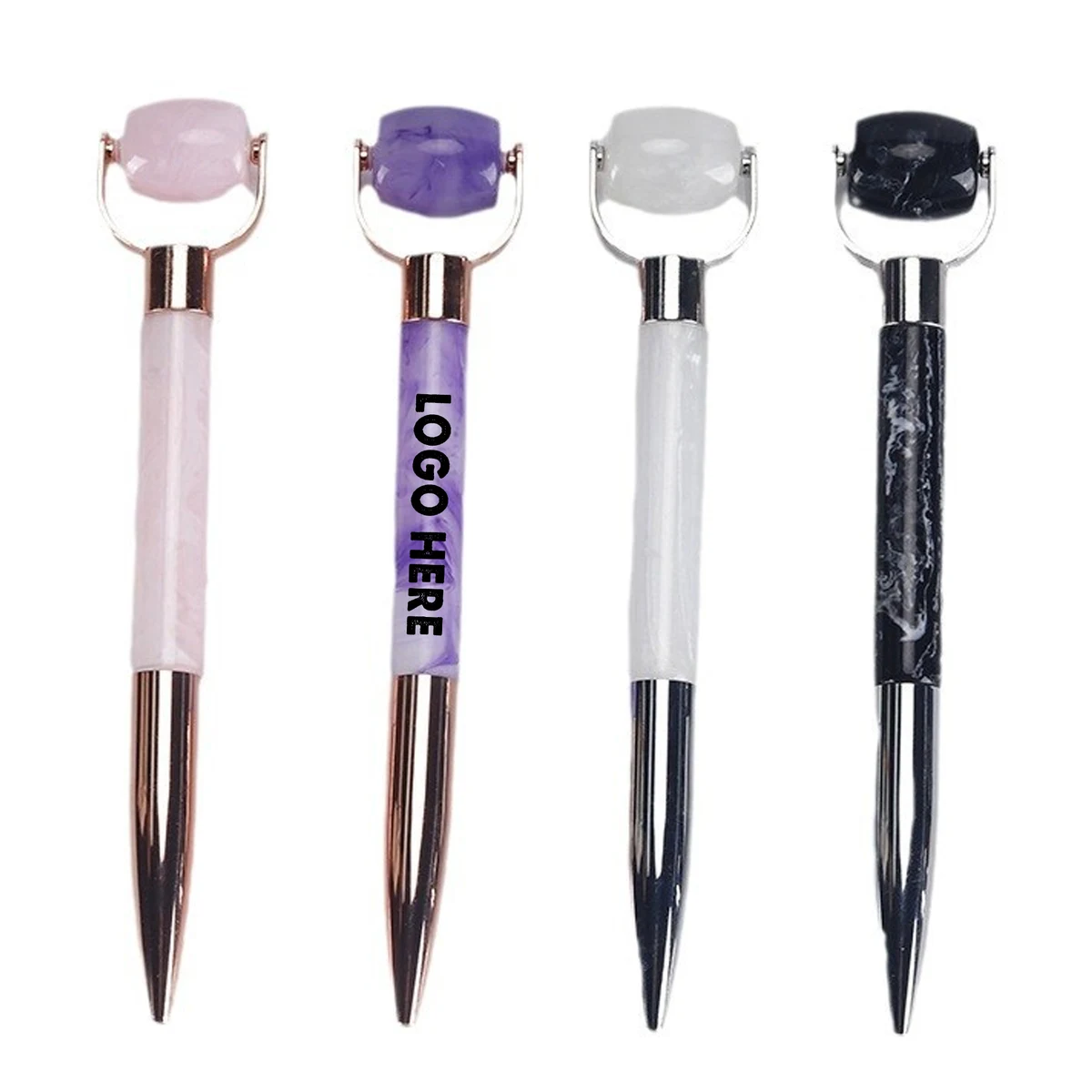 Resin Beauty Facial Roller Massage Writing Pen 1