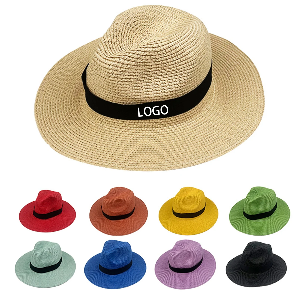 Summer Sun Protection Straw Hat 1