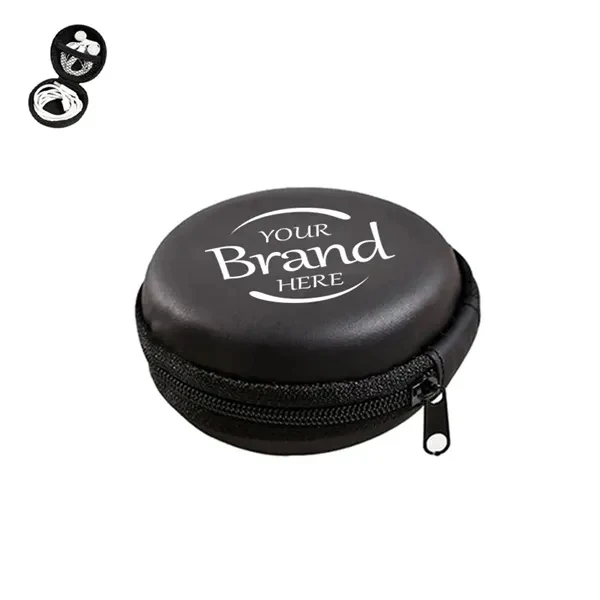Custom 3.5-Inch EVA Headphone & Accessory Protective Case — Travel Organizer 1