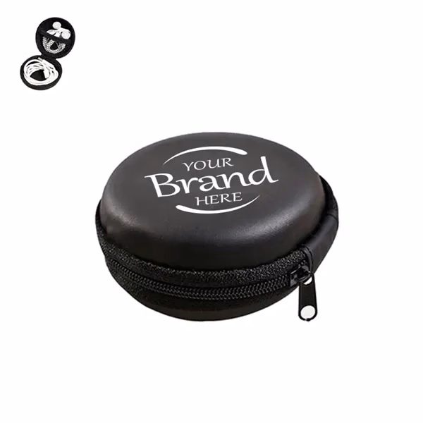 Custom 3.5-Inch EVA Headphone & Accessory Protective Case — Travel Organizer