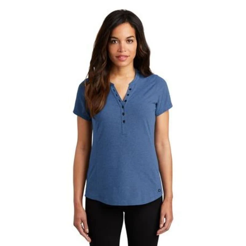 OGIO Women's Tread Henley. 1
