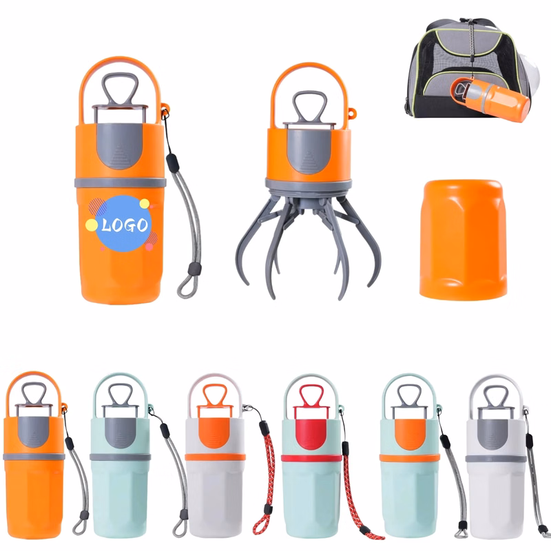 Portable Pet Pooper Scooper With Trash Bag