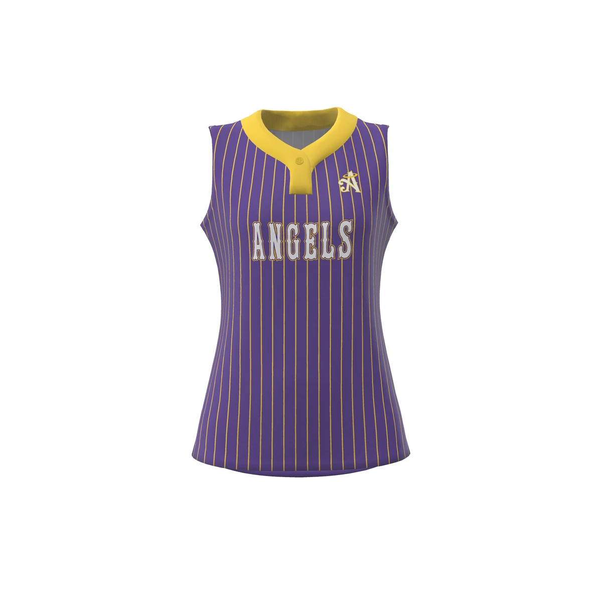 Rise 1-Button Sleeveless Softball Jersey - Core 1