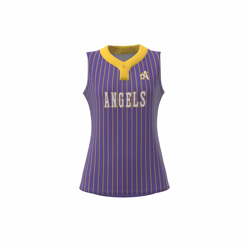 Rise 1-Button Sleeveless Softball Jersey - Core