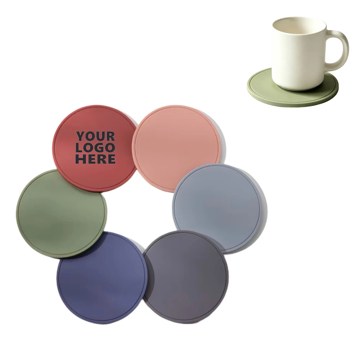 Custom Designed PVC Table Pad For Holiday Gift Sets 1