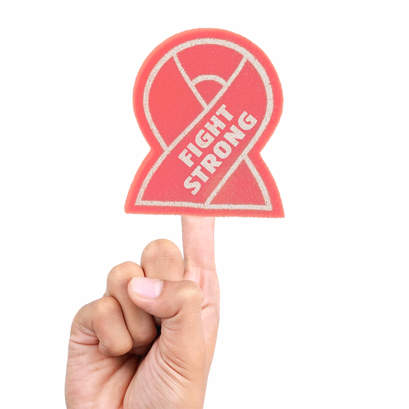 4.5" Awareness Ribbon Foam Mini