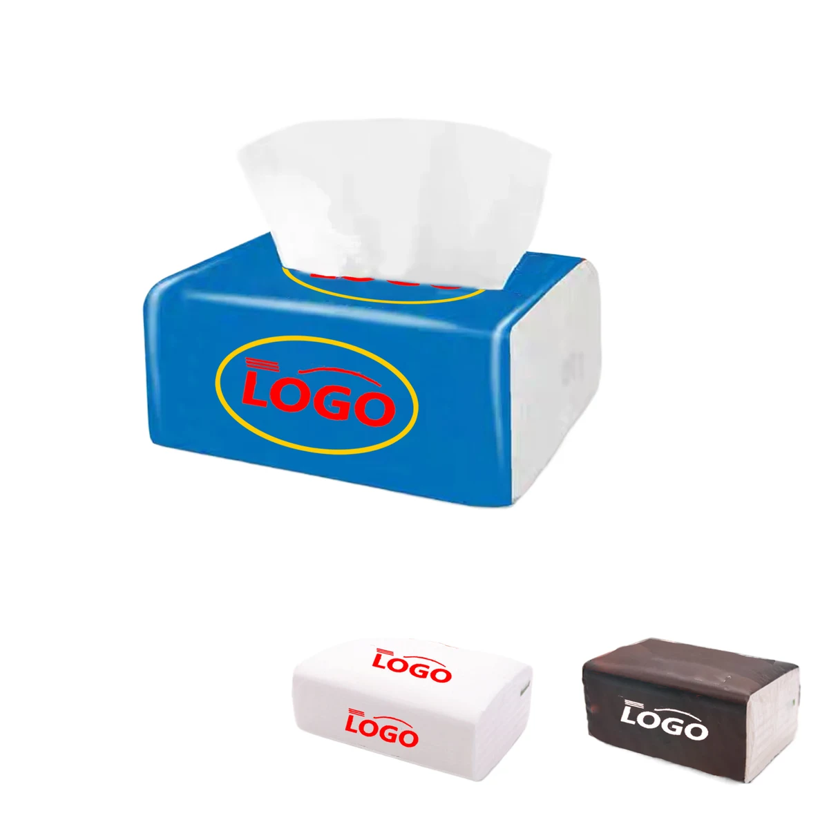 Soft Pack Hotel Tissue Napkins in Various Sizes 1