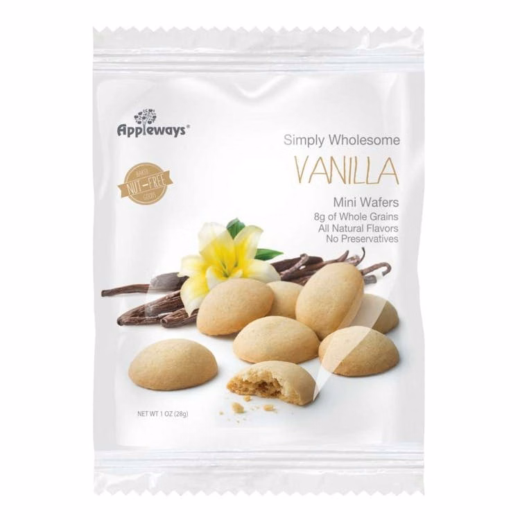 Appleways Mini Vanilla Wafers 1.0oz