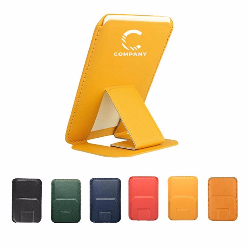 2-in-1 Magnetic Card Holder Phone Stand