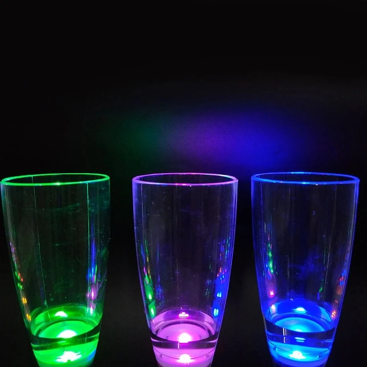 Plastic Led Flash Light Up Drinking Glasses 1