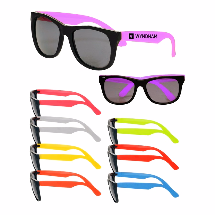 Vegas Two Tone Black Sunglasses
