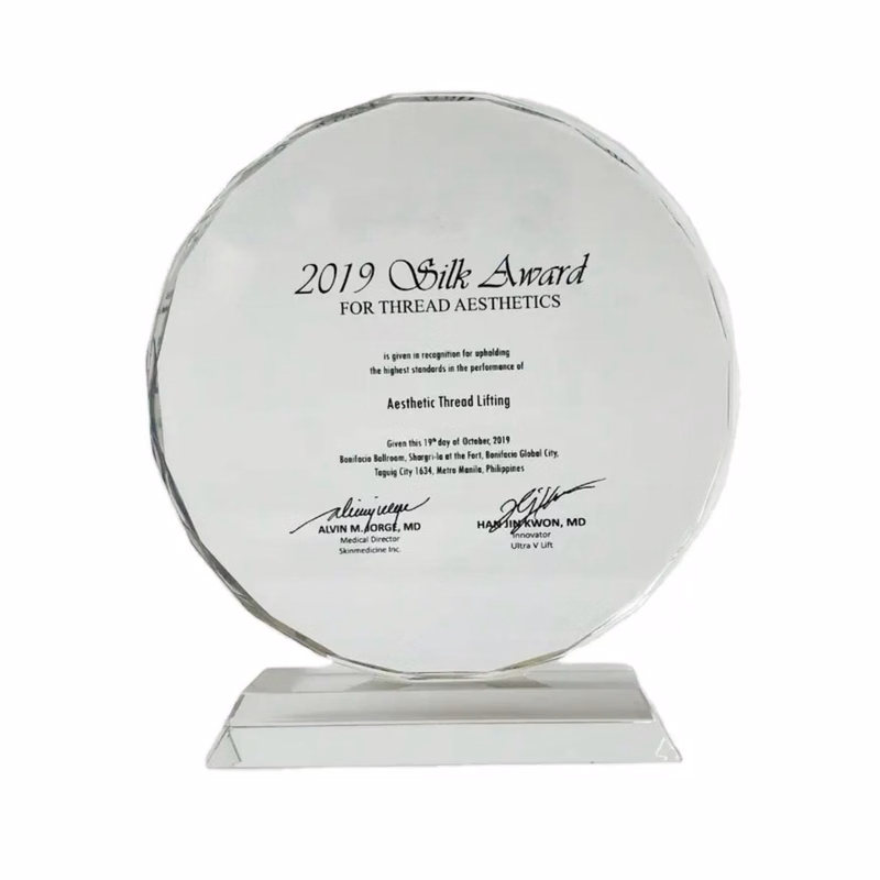 Crystal Clear Award Trophy