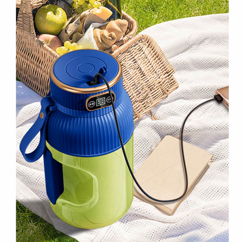27 Oz Portable Sports Blender Bottle - Juicer & Shaker