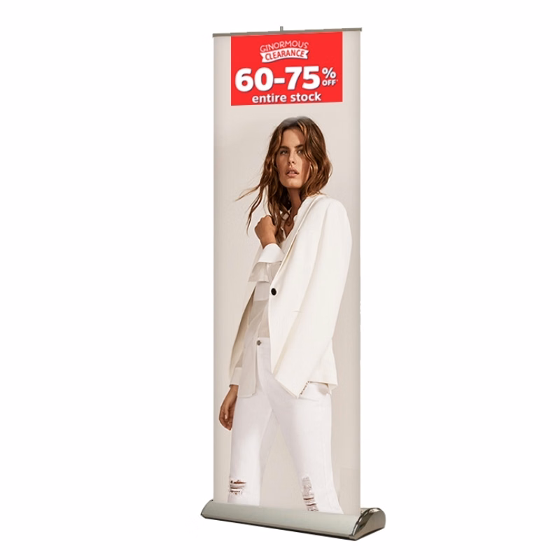 Premium Retractable Banner Kit, Vinyl (33" x 80")