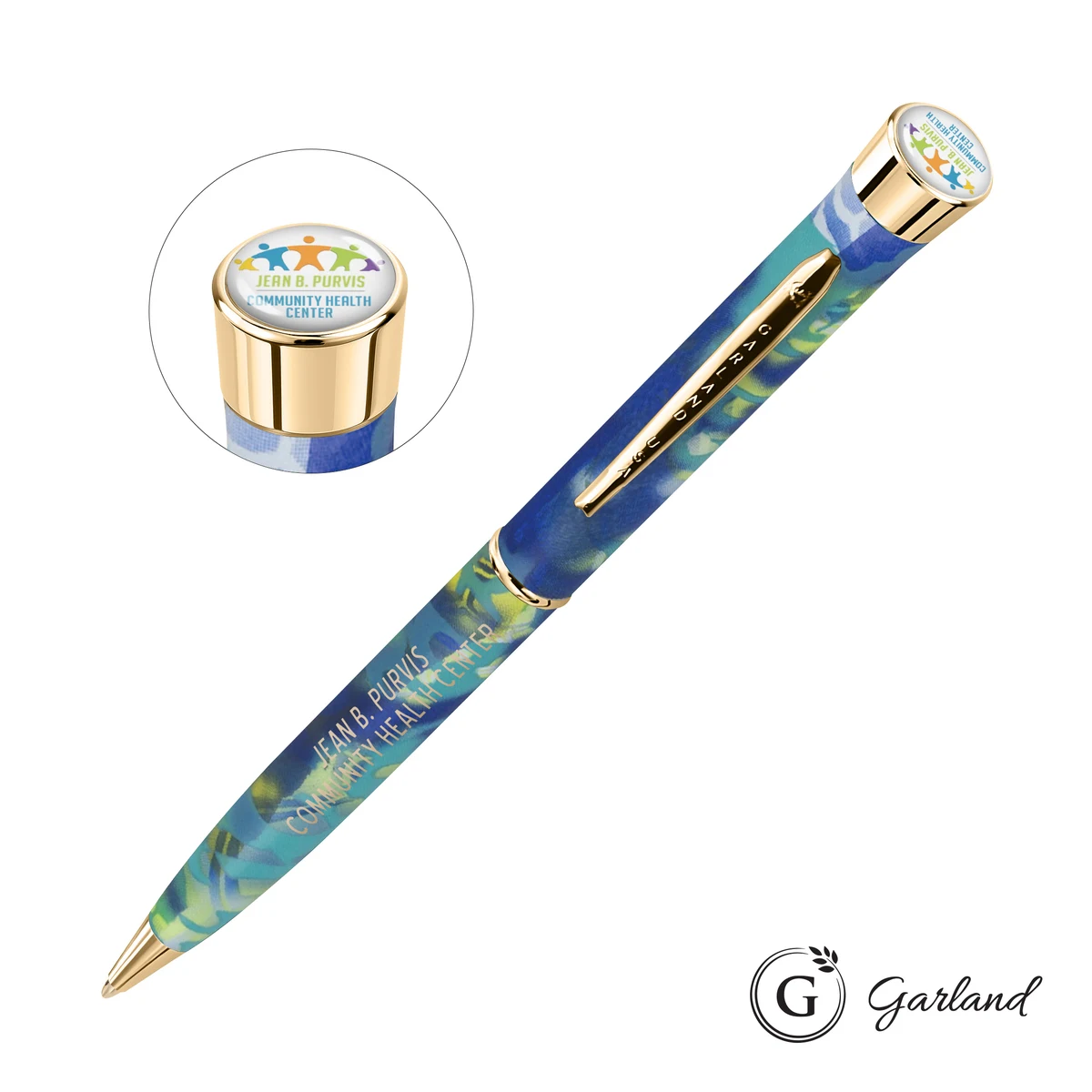 Garland® Liberty Custom Ballpoint Pen - Gold 1