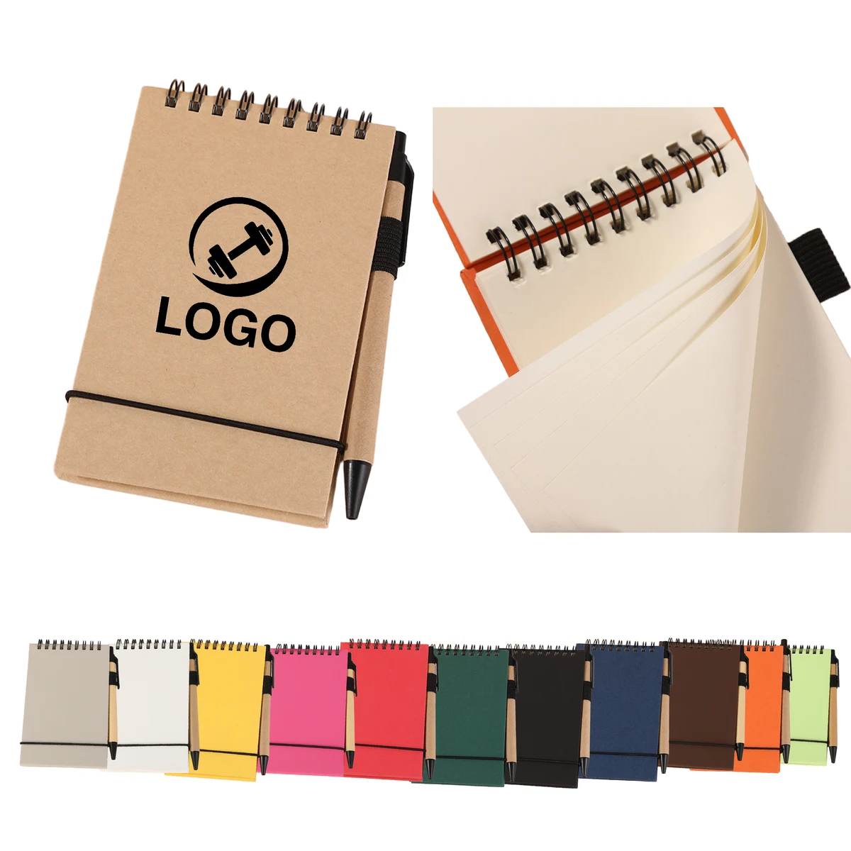 Pocket Notebook 3.6 x 5.8 Inch with Pen 1