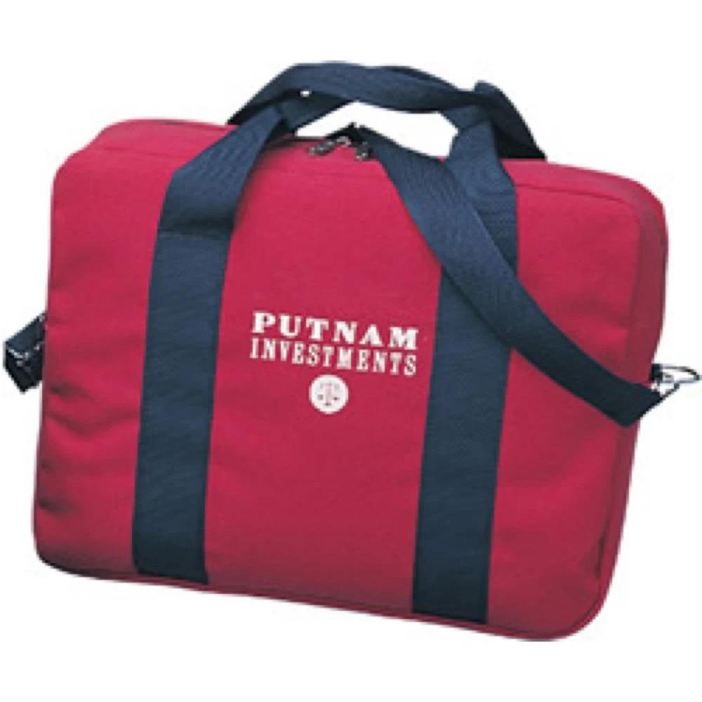 18 Oz. Color Canvas Standard Briefcase 1