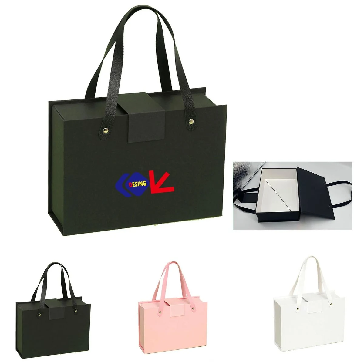 Magnetic Closure Collapsible Gift Box 1