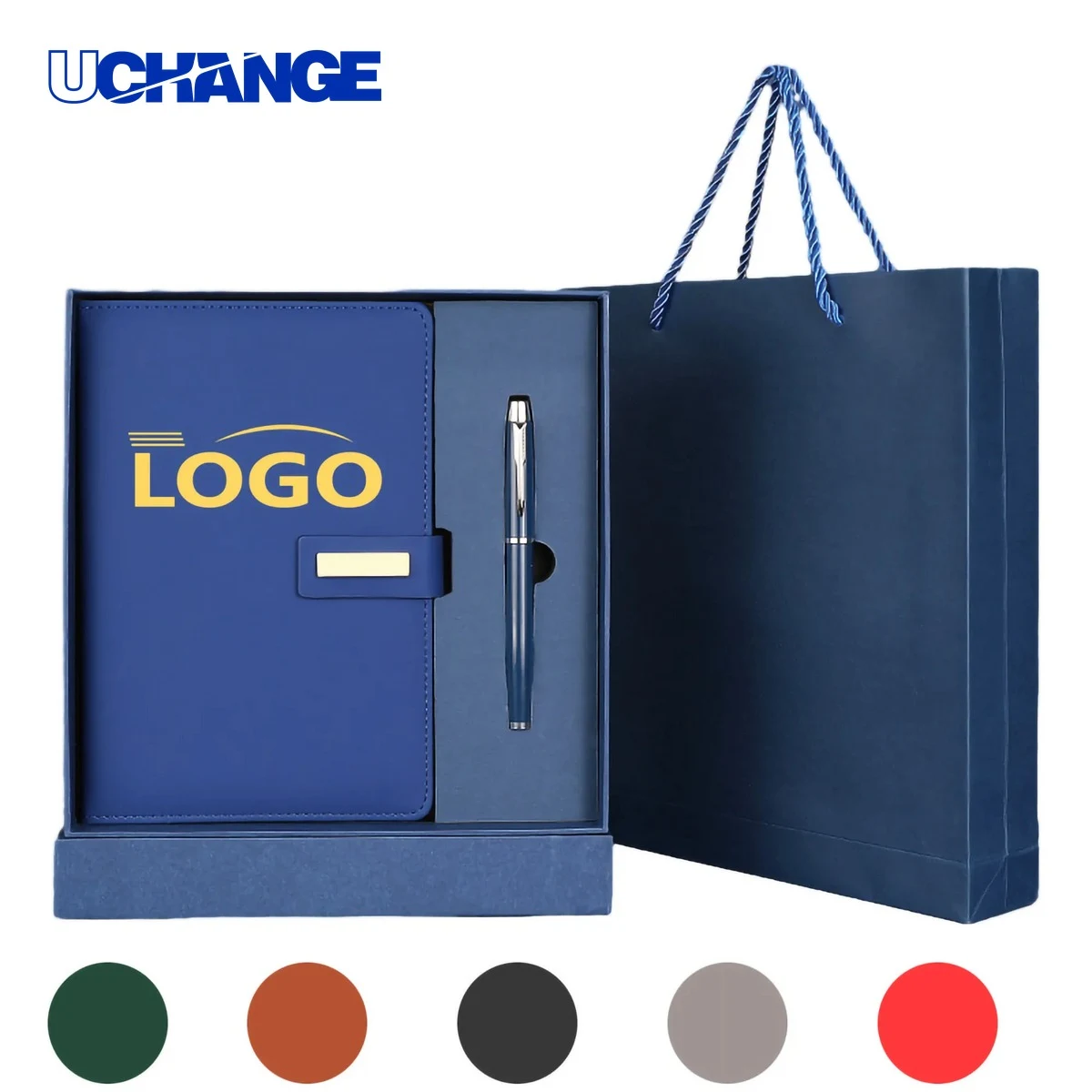 A5 Notebook and Executive Stylus Pen Set 1