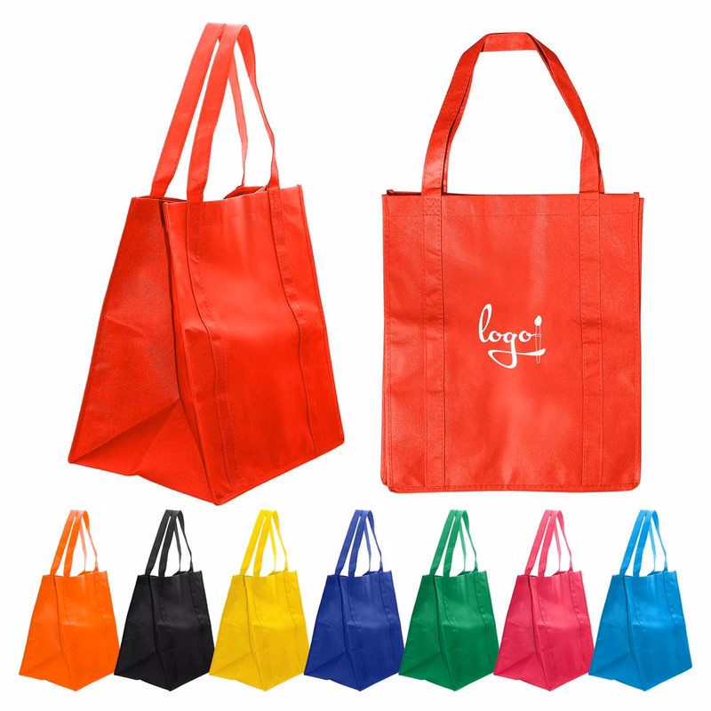 Large Capacity Nonwoven Fabric Grocery Tote