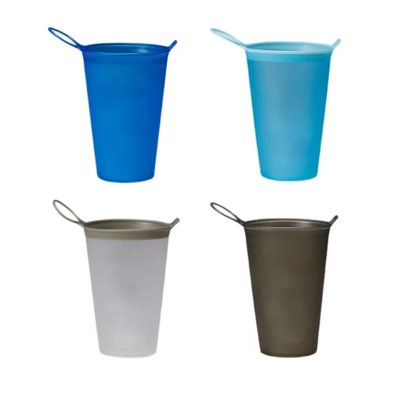 Tpu Running Water Cup Foldable Reusable Protable Mug For Run 1
