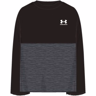 Girls' UA Rival Terry Bell Sleeve Crew 