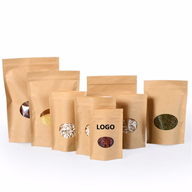 Zip Lock Stand-Up Reusable Sealing Food Pouches